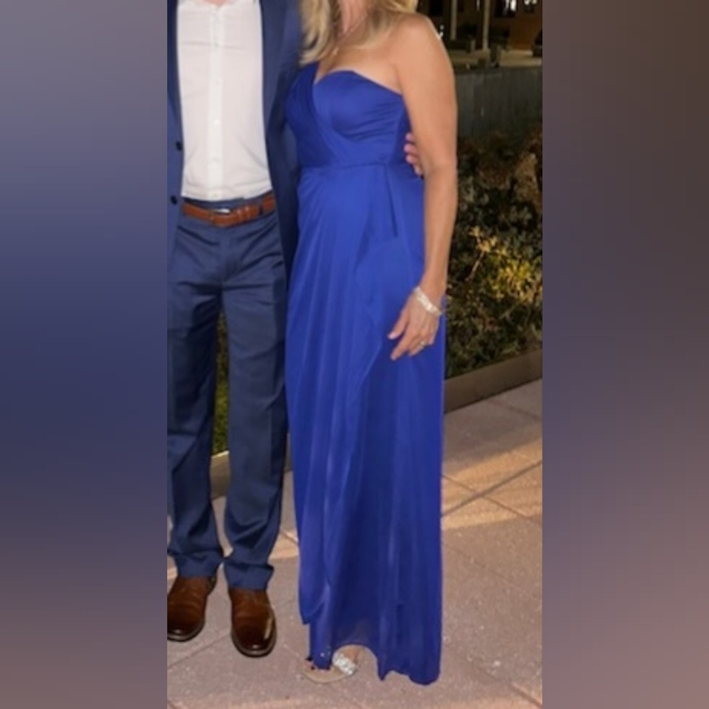 Long Formal Royal Blue Dress